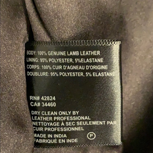 VEDA Leather Jam Jacket - Picture 7 of 7